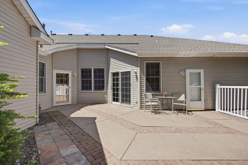 The door on the left is your front door entry. Note: the roof was replaced in 2022
