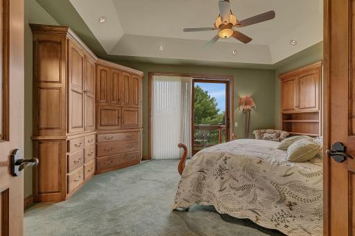Beautifully crafted built in wardrobe space.