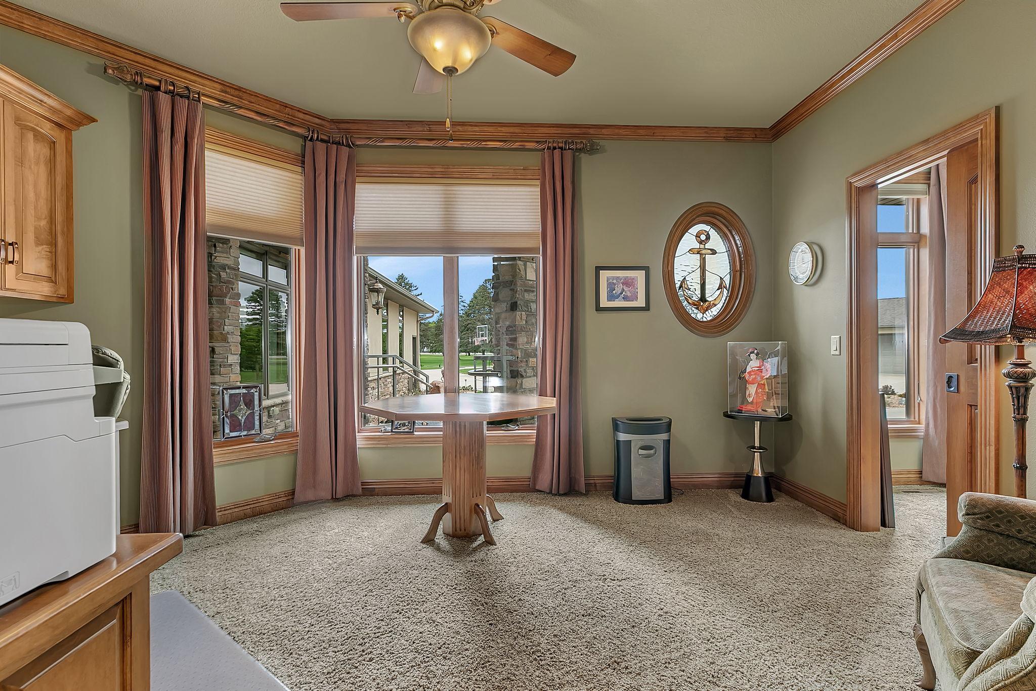 Main floor office, could be used as another guest bedroom.