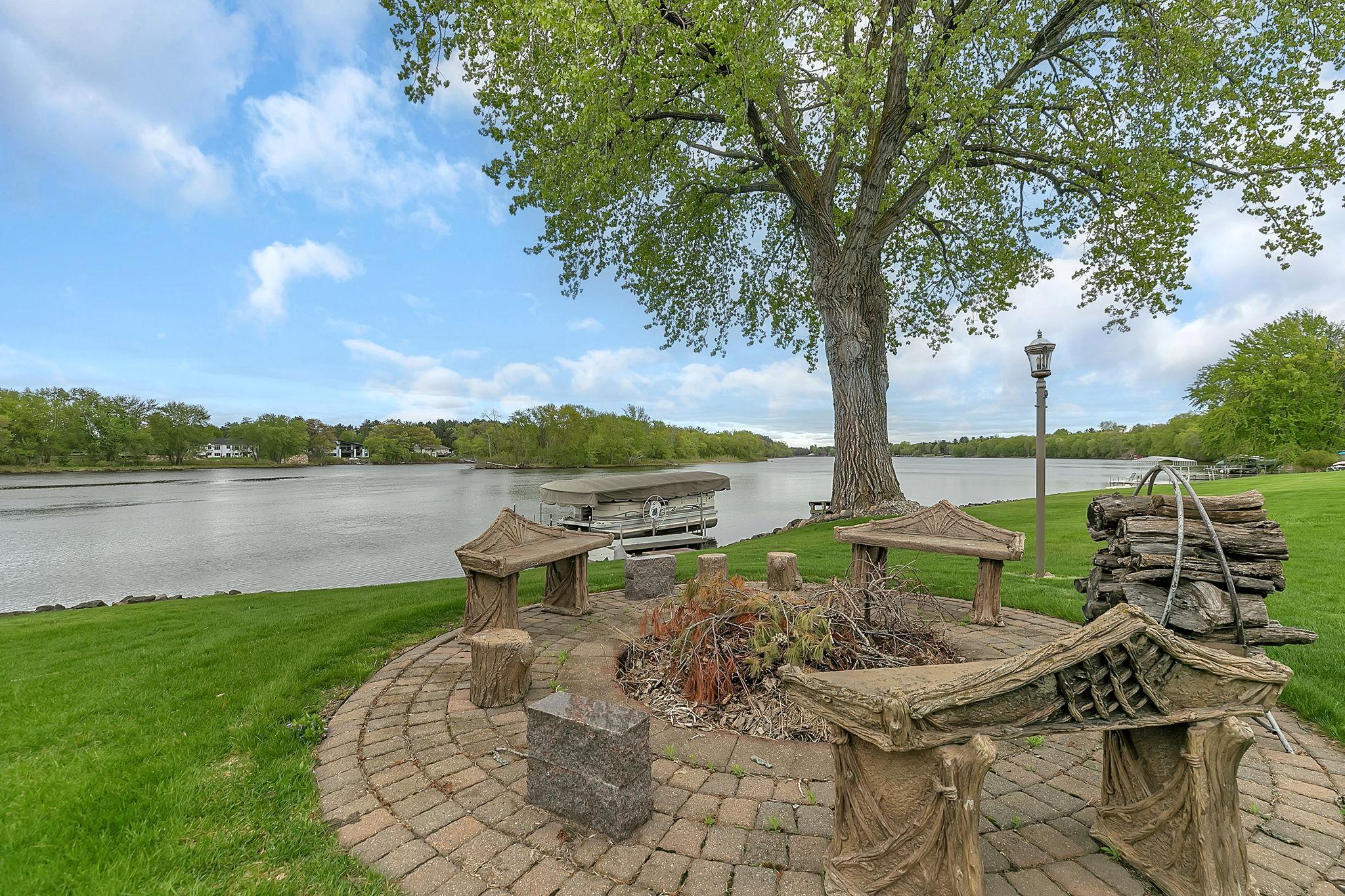 Dedicated bonfire area, ready for your summer gatherings.