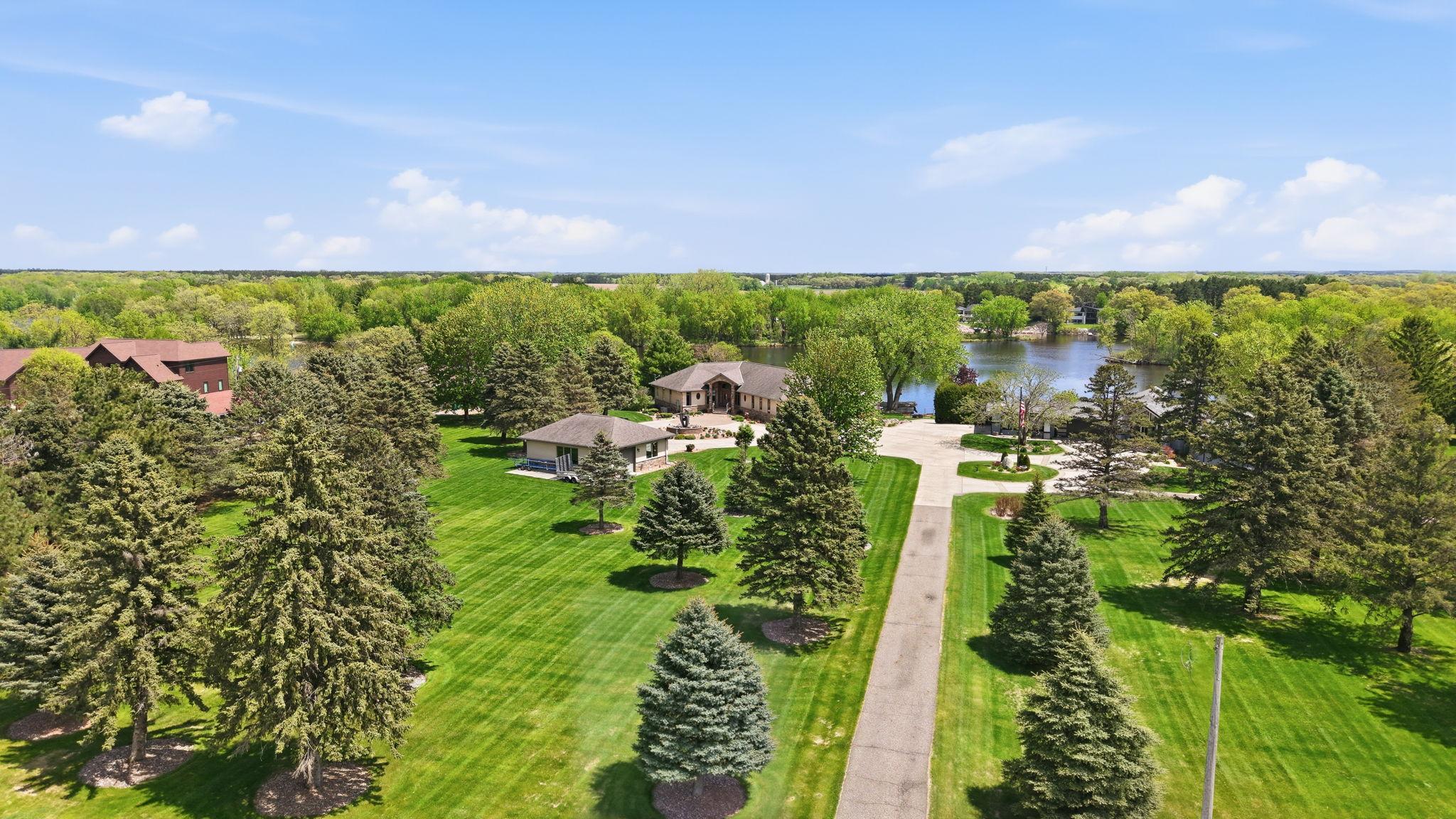 Mature landscaping adds character and visual appeal to the property. Serene feel as you navigate the long shared driveway, exiting busy and entering calm.
