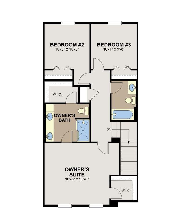 Barcelona Third Floor Layout