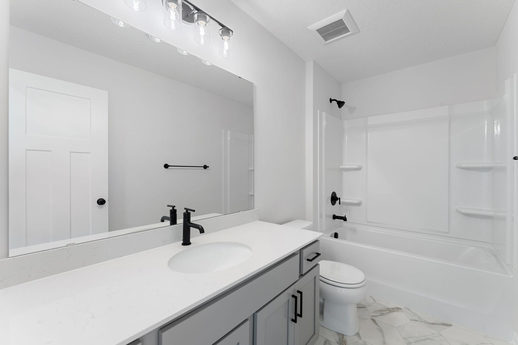 Picture is from another another Trenton floorplan, colors and options will vary in actual home.