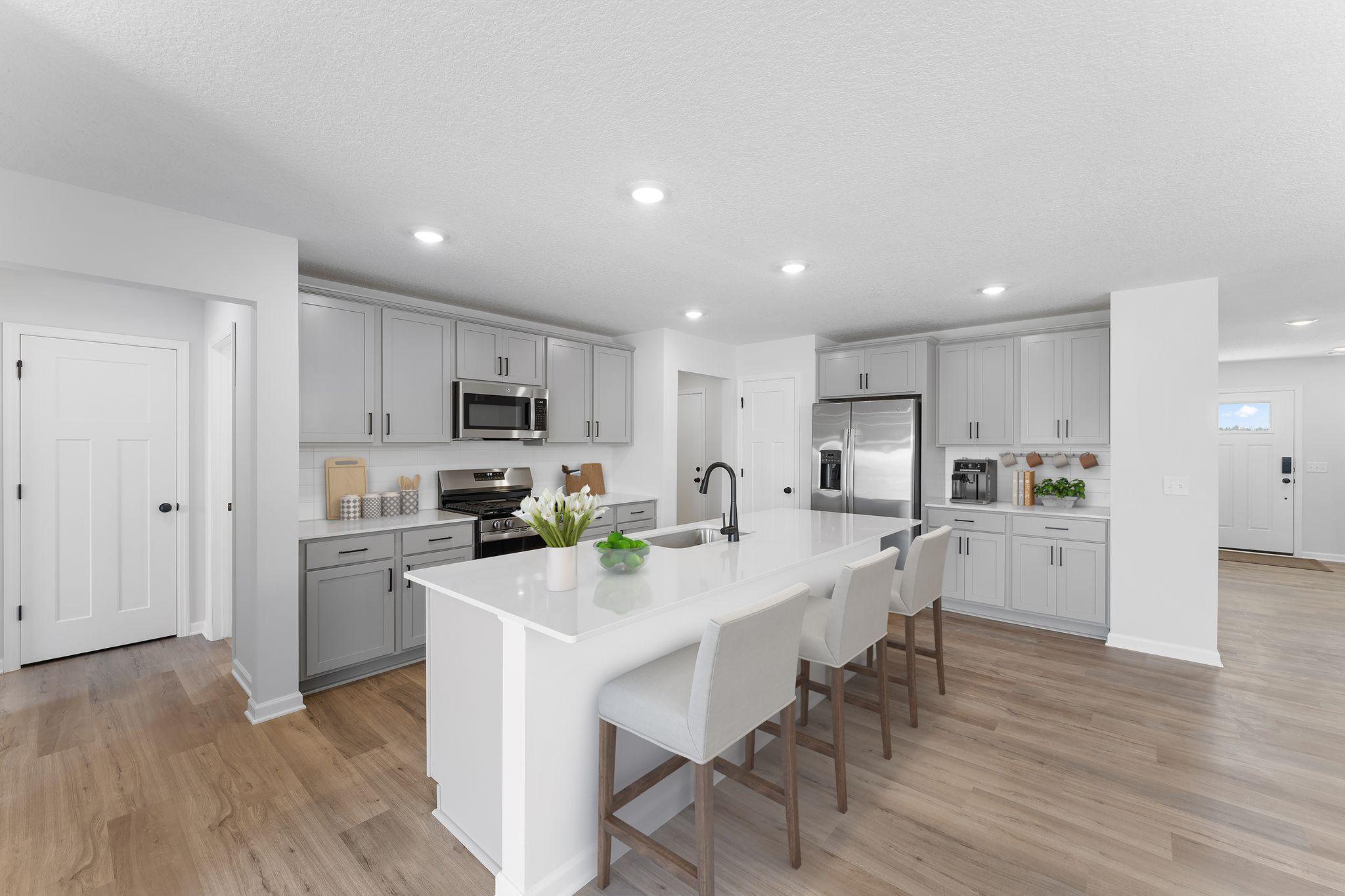 Picture is from another another Trenton floorplan, colors and options will vary in actual home.