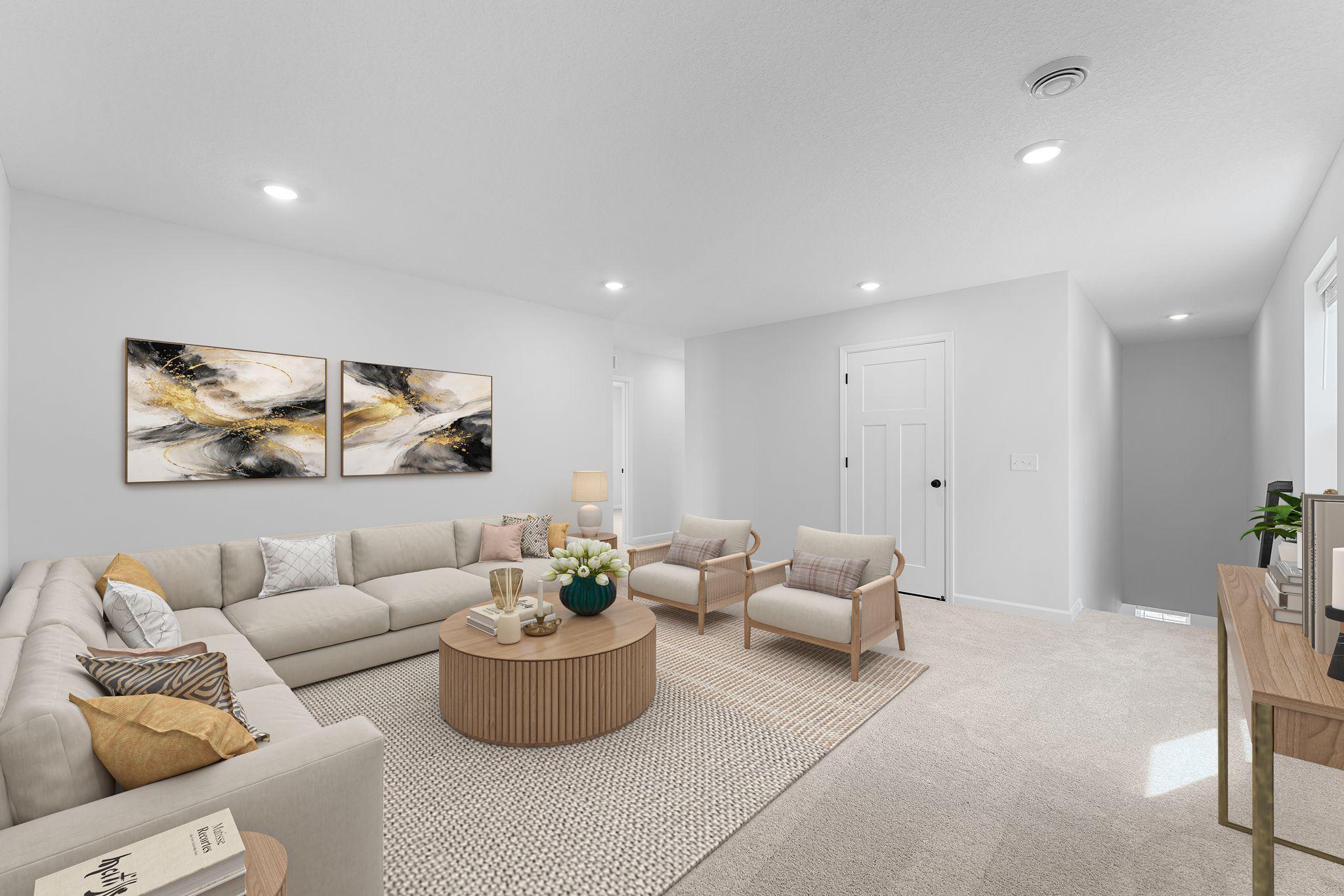 Picture is from another another Trenton floorplan, colors and options will vary in actual home.