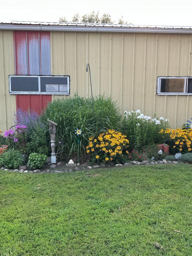 Beautiful gardens and flowers throughout the property