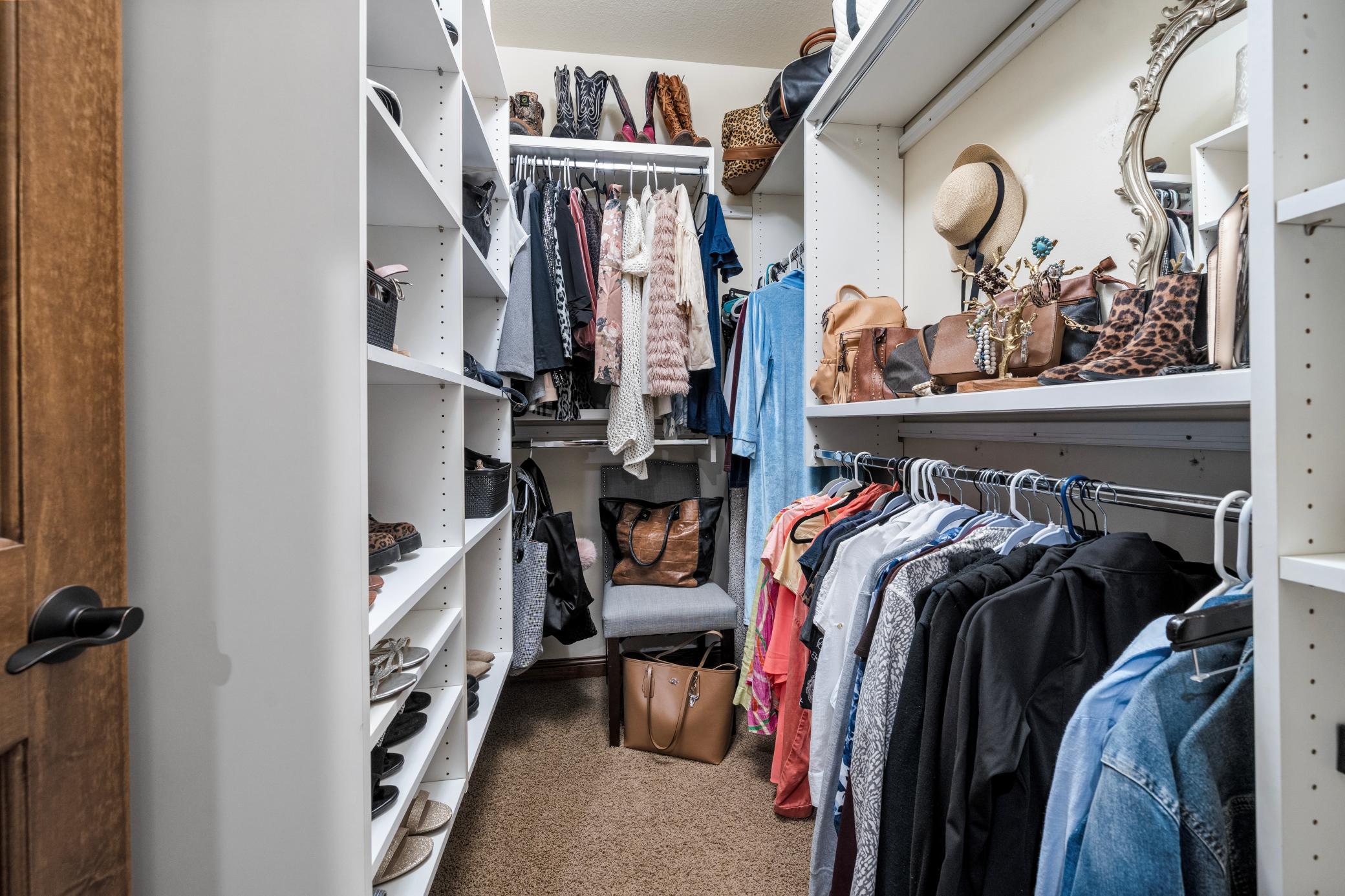 Primary Walk-In Closet