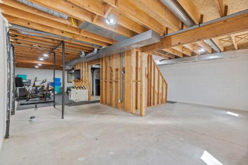 Large, Unfinished Basement with Growth & Equity Potential