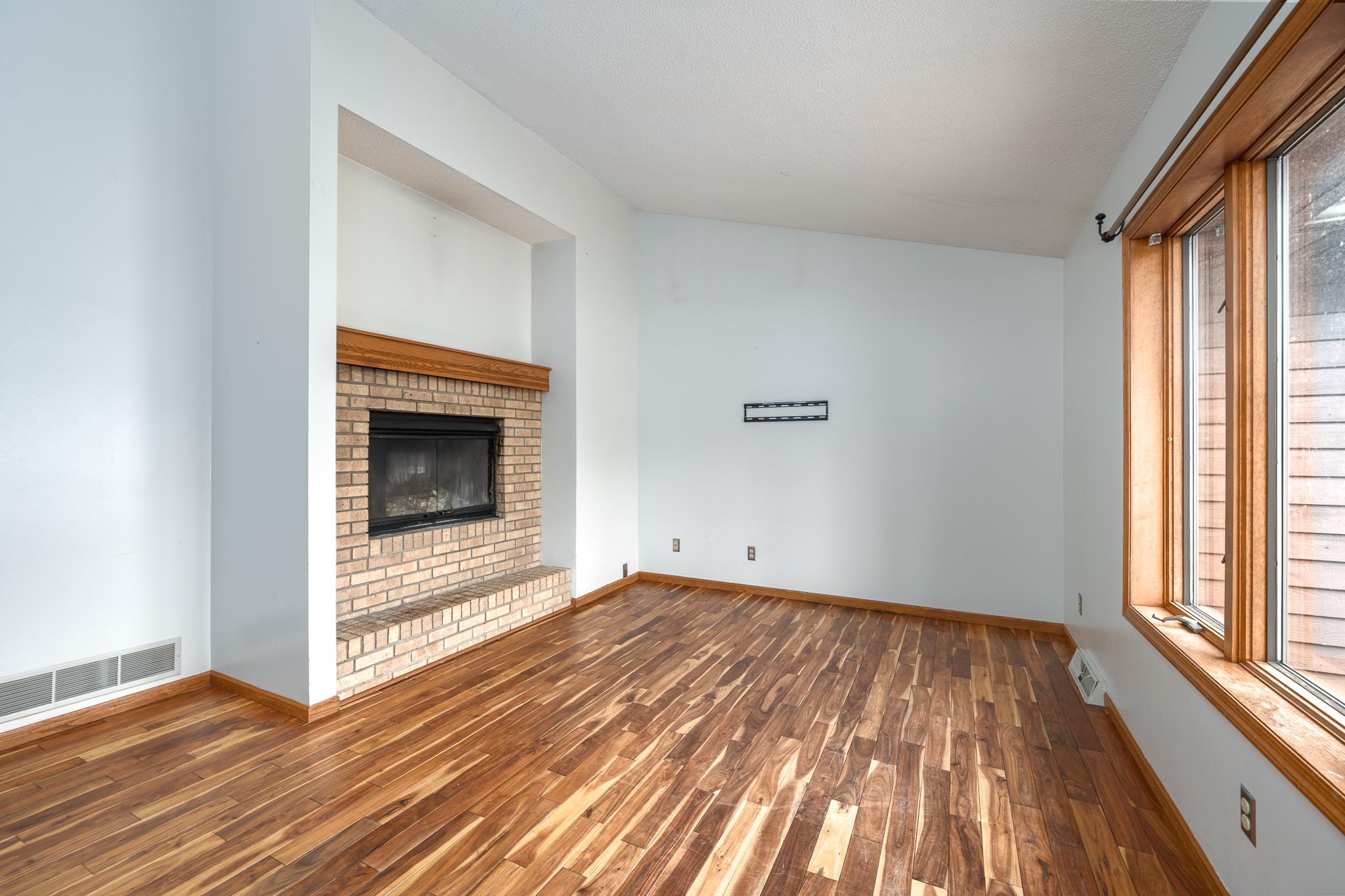 Main Living Room has large windows