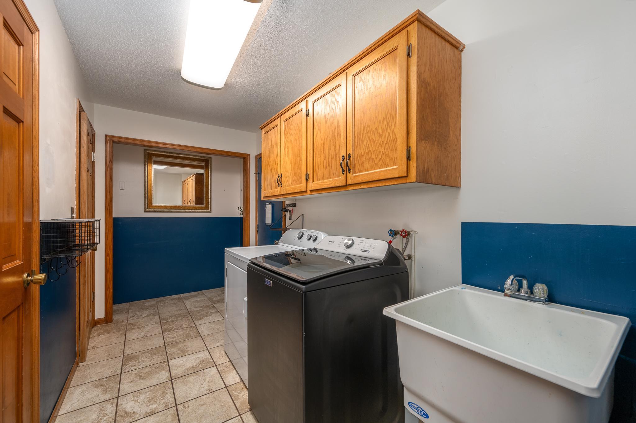 Laundry Mud room as entered through the Garage