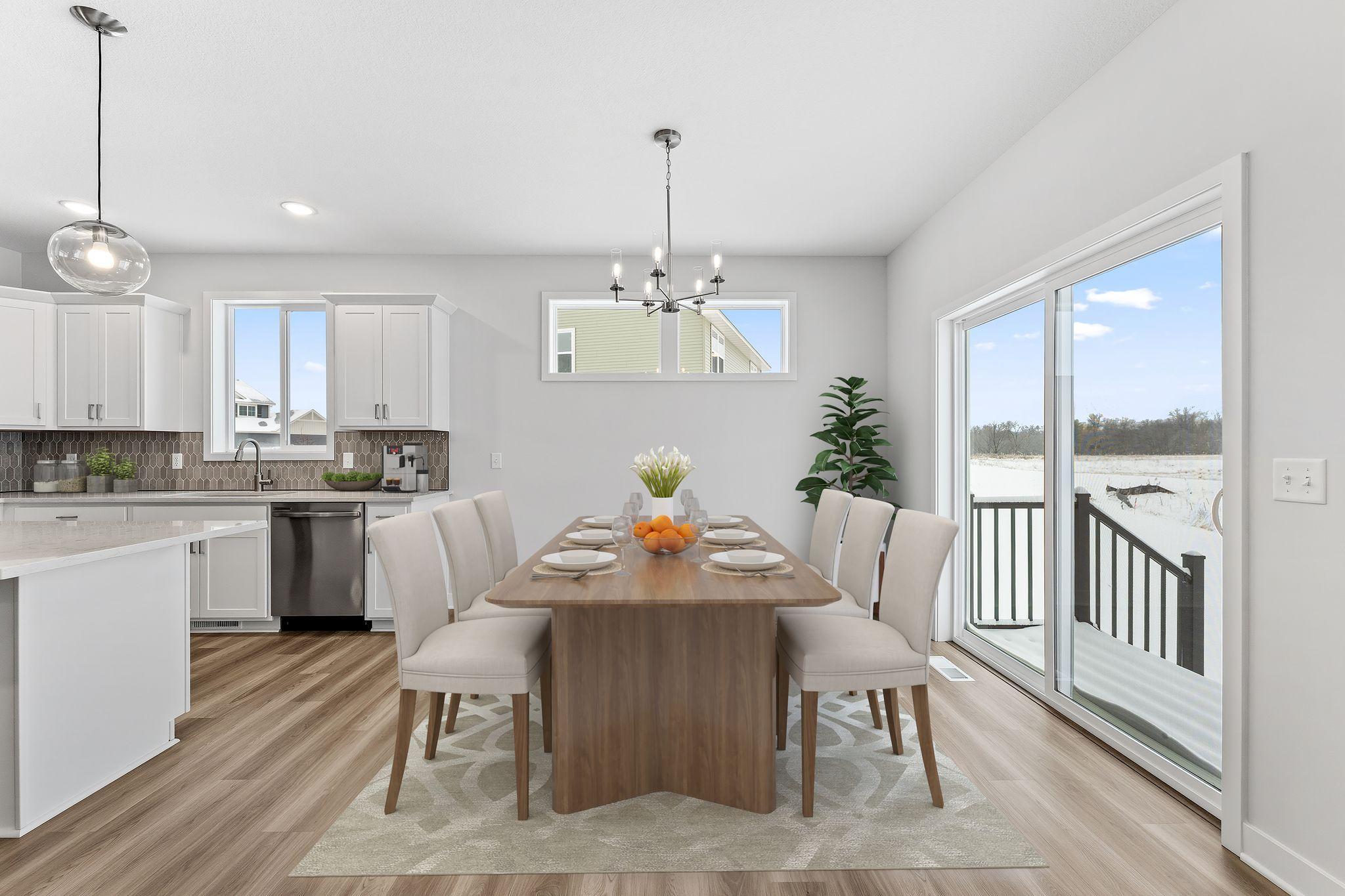 Dinette (Virtually Staged) (Example of a previous home)