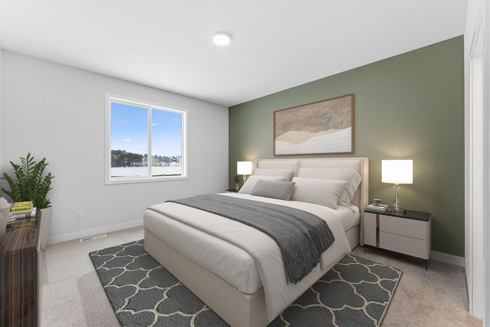 Owner's Suite (Virtually Staged) (Example of a previous home)