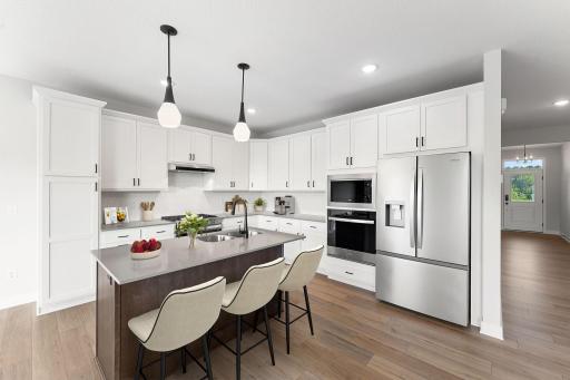 Kitchen (Virtually Staged)