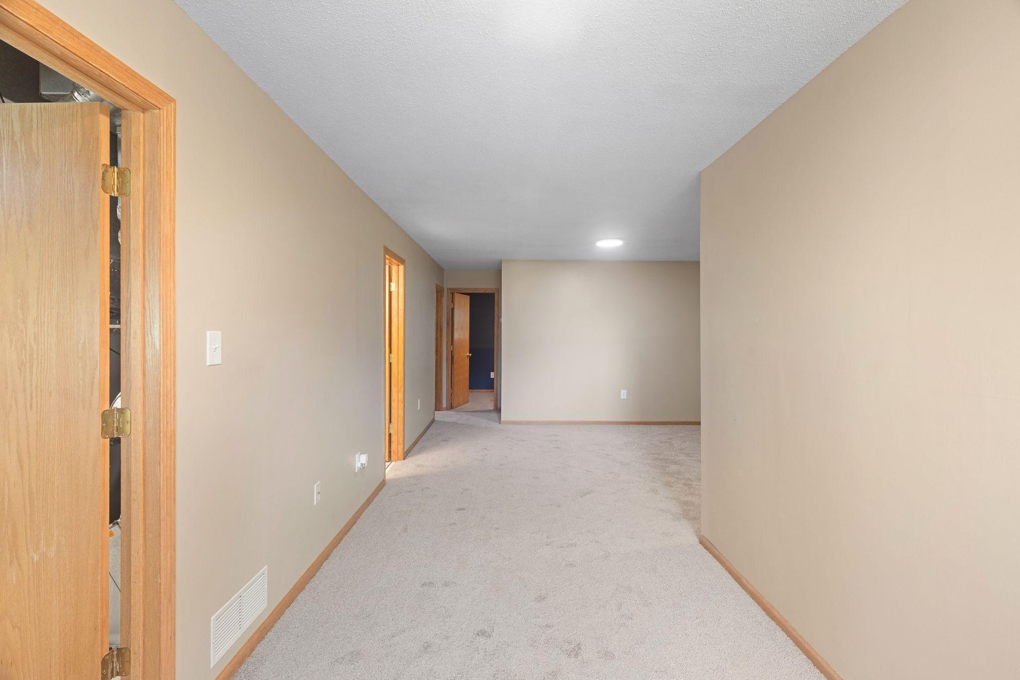 So much space in the lower level family room