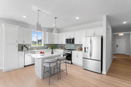 Kitchen (Virtually Staged)