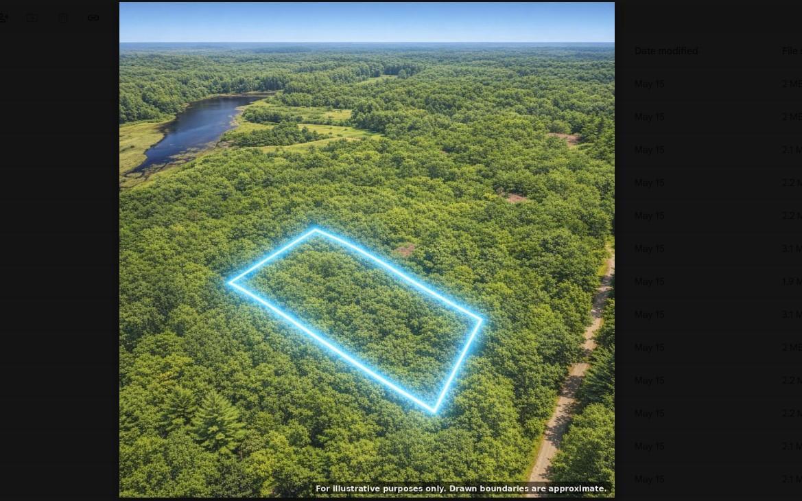 Aerial facing South