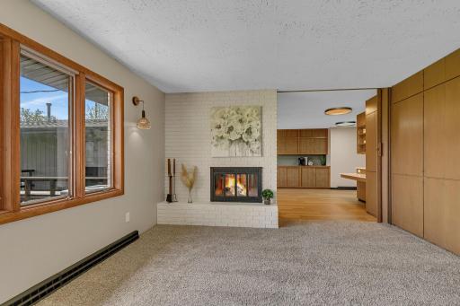 Seamless open design allows light to flow throughout the main living areas.