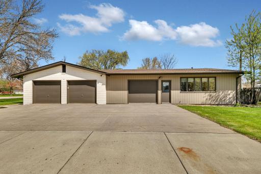 Home boasts an incredible 3 stall garage. Tons of driveway parking.