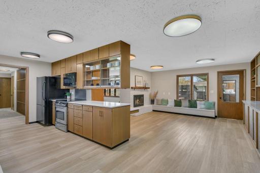 Side entry from the porch or garage access has you entering an open concept, spacious and functional.