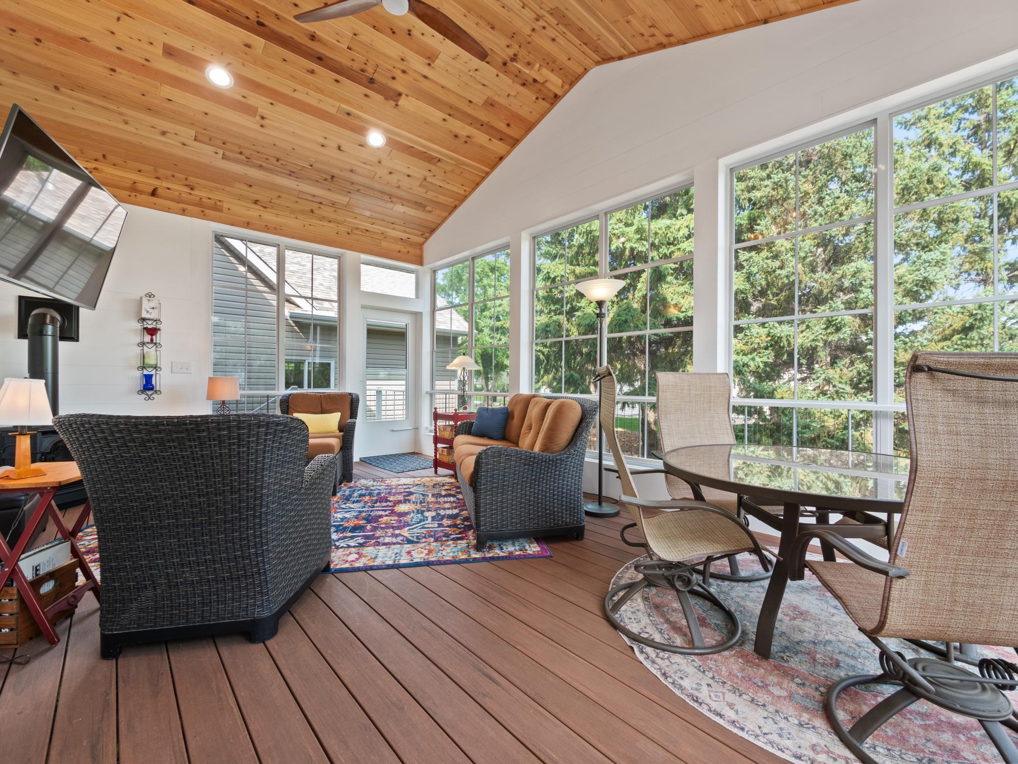 New sun porch was added in 2023.