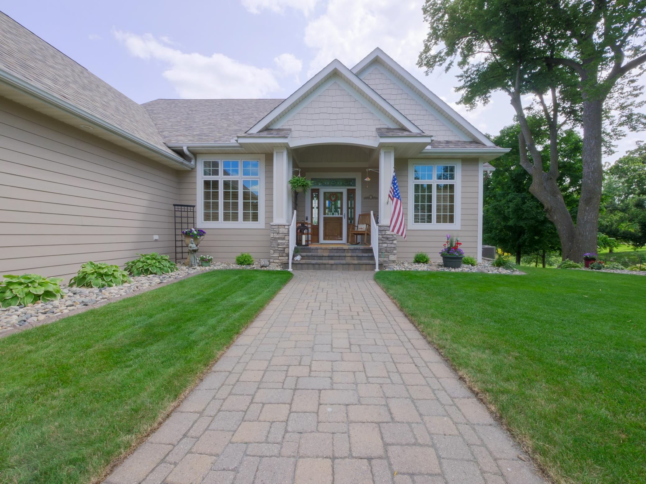 Upgraded pavers throughout this entire yard!