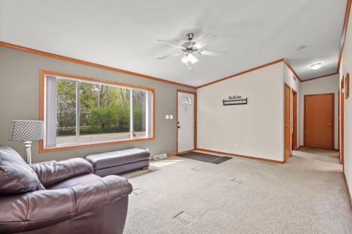 Down this hall you will find 2 Bedrooms and a Bathroom.
