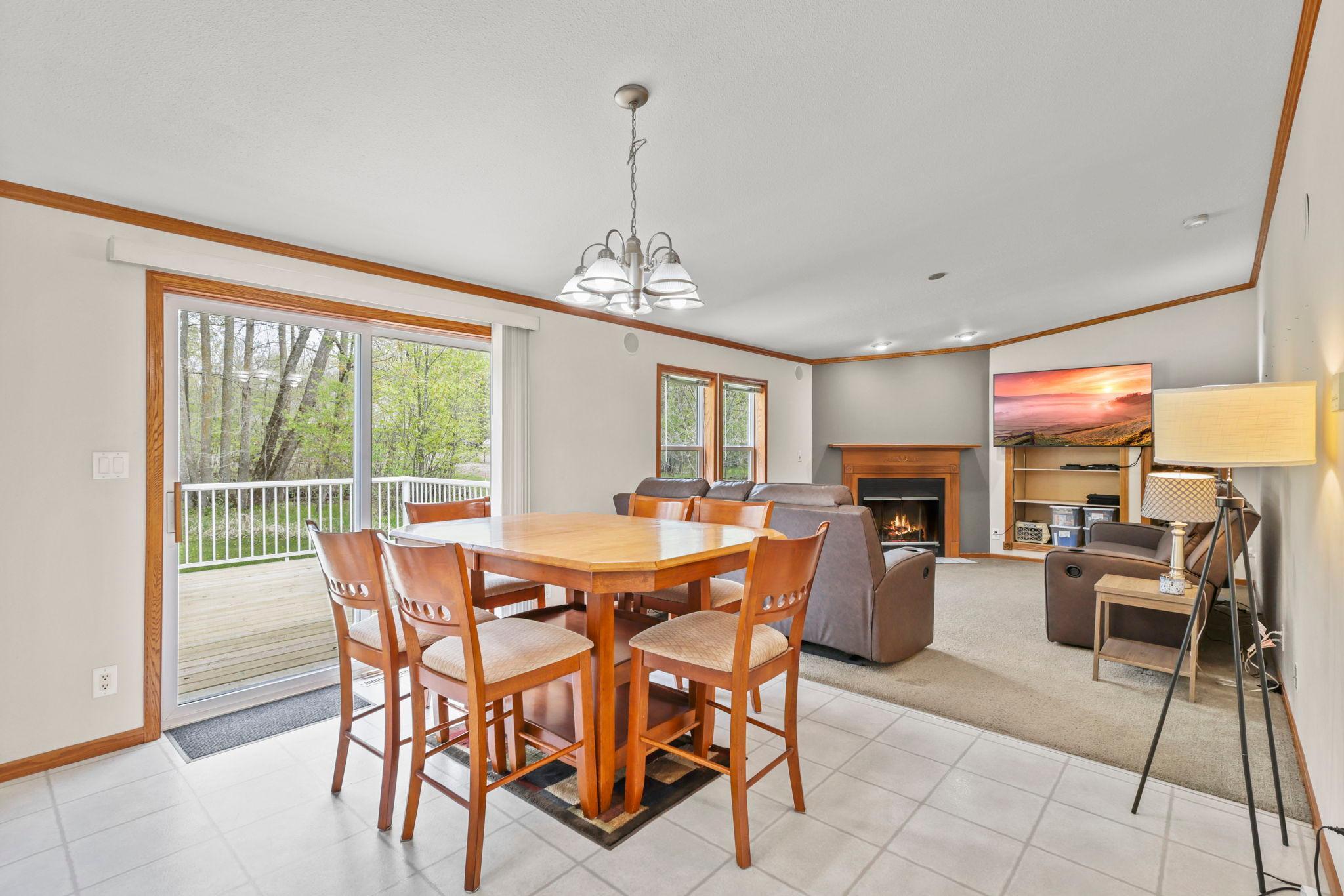 Open concept with plenty of space for all.