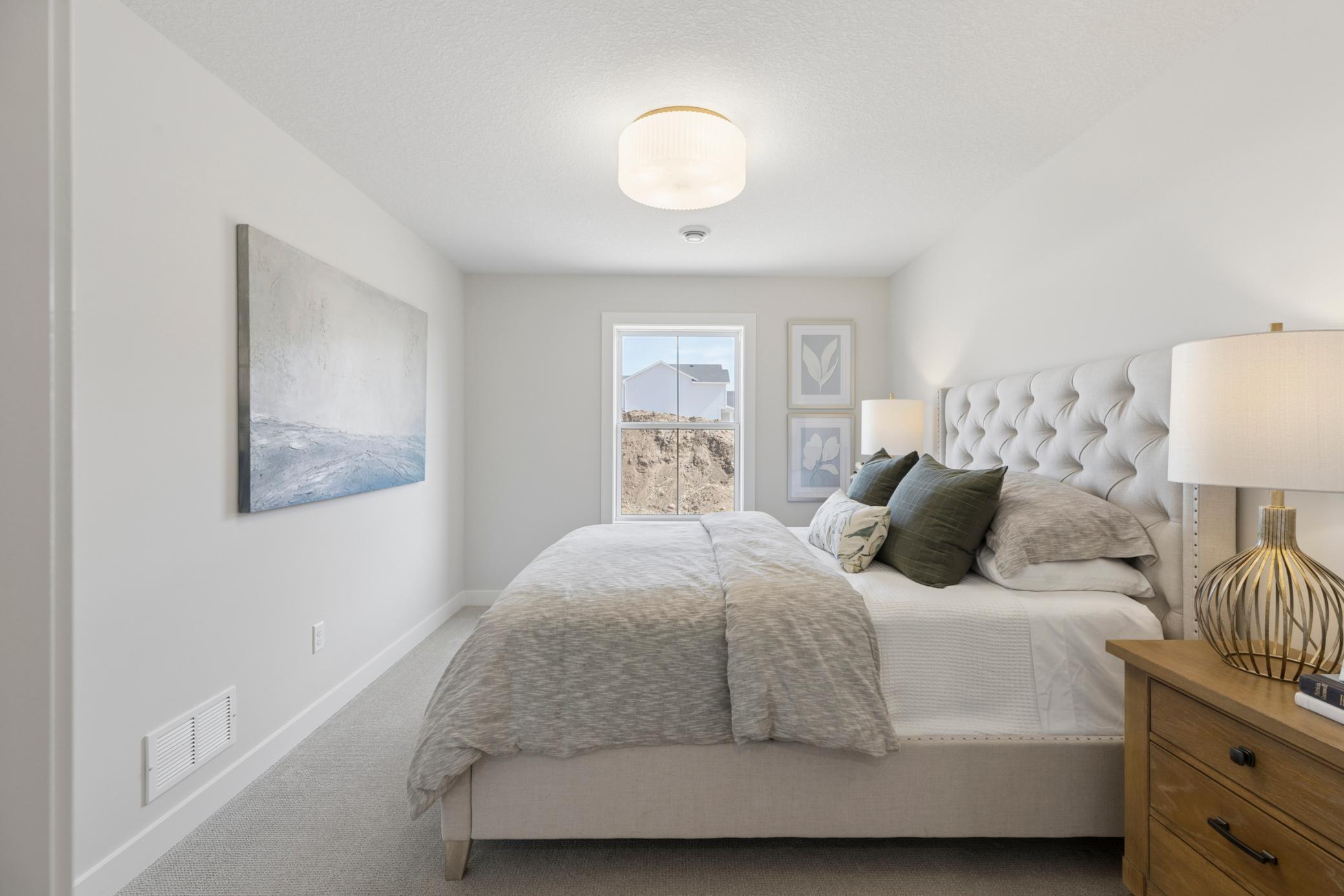 One of five bedrooms.