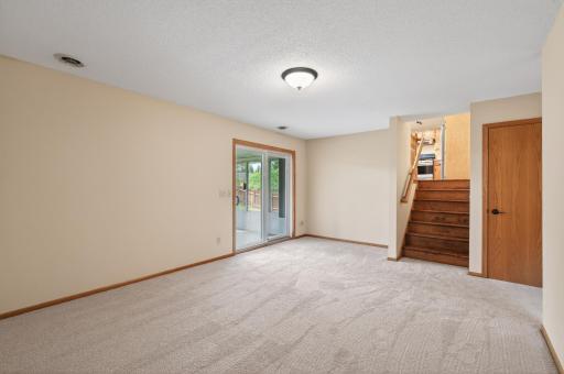 Walkout from 3rd level to the sunroom/porch