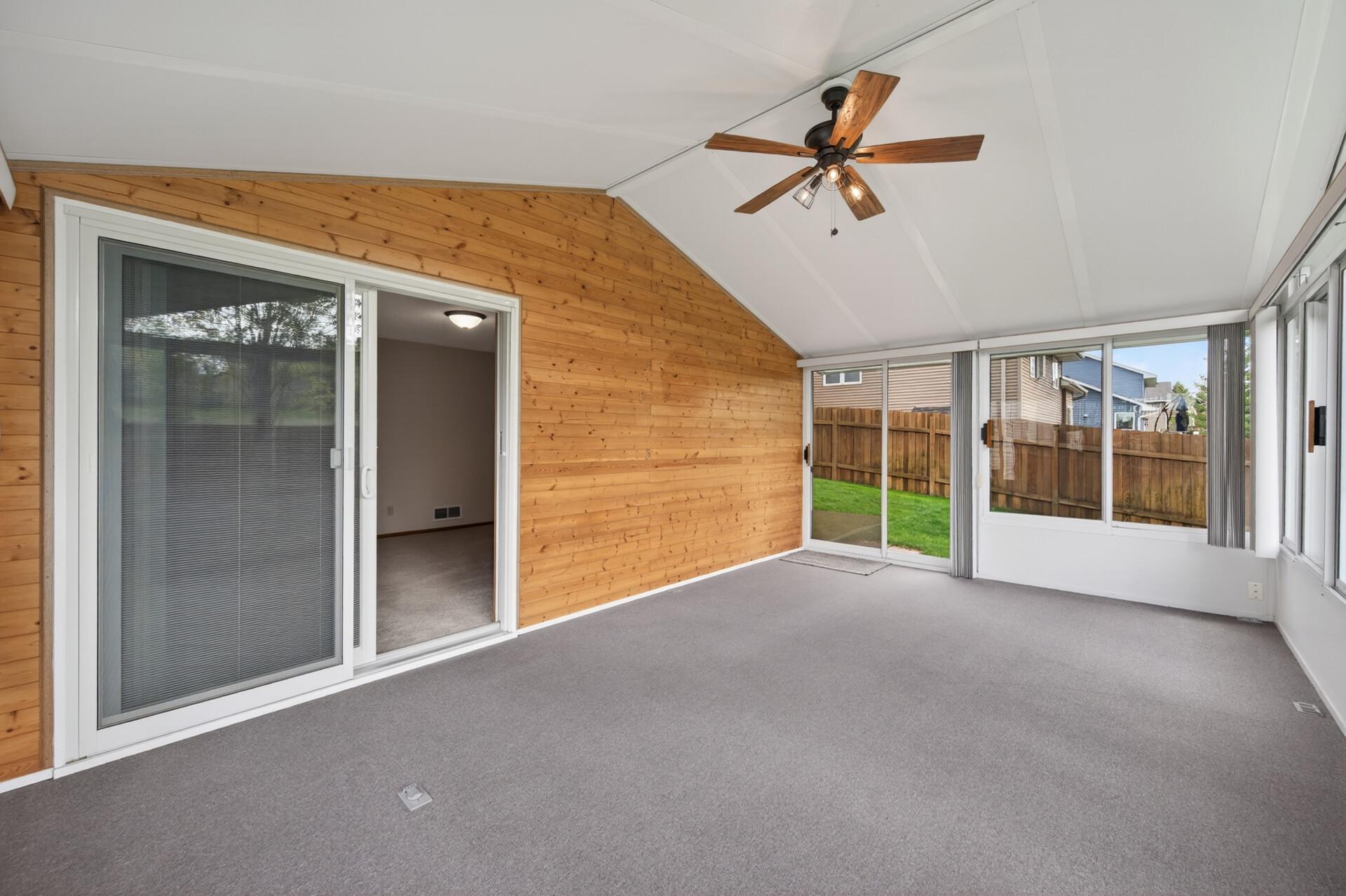 Seller says this area is prepped for a hot tub with circuit