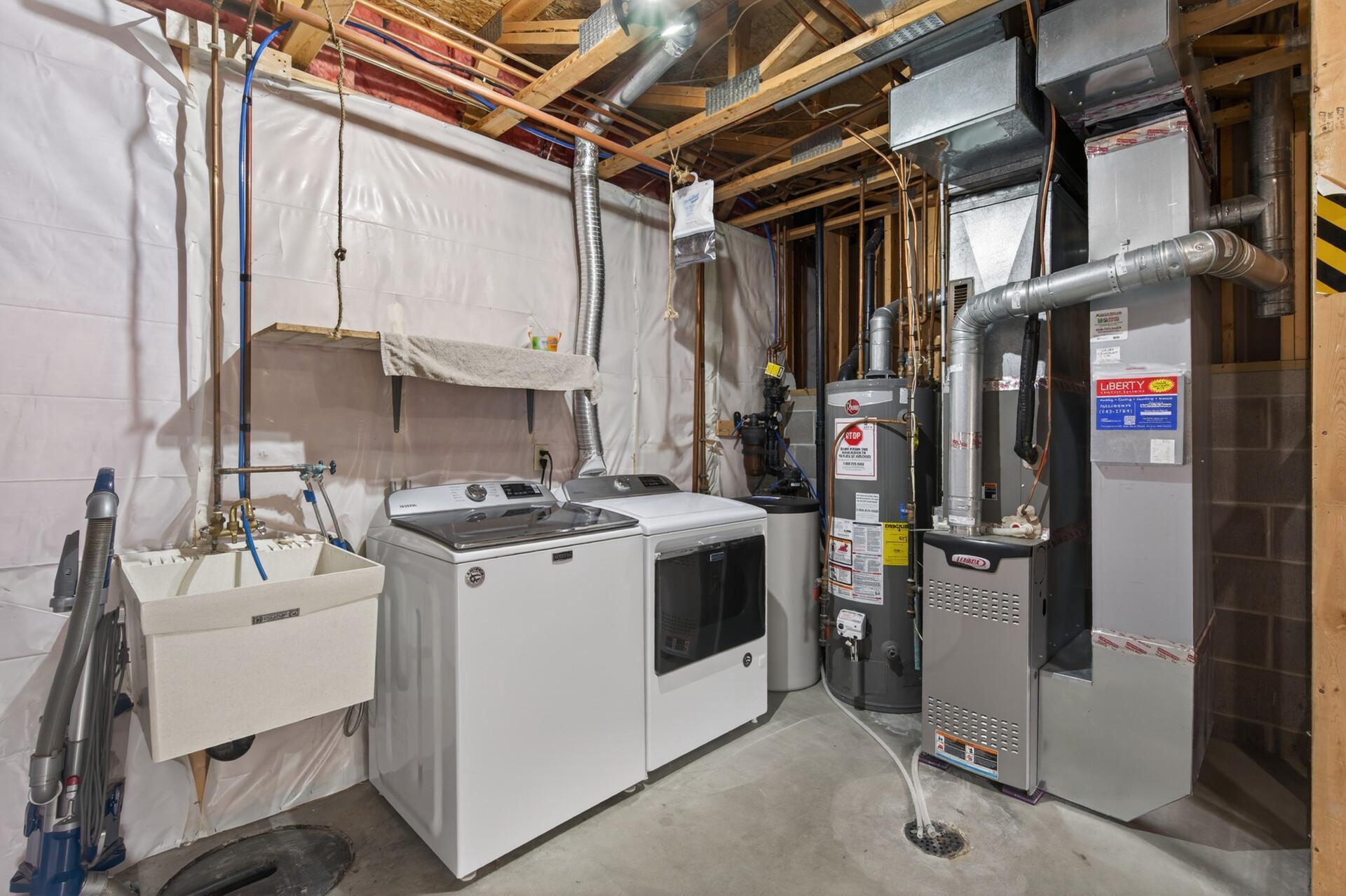 Lennox furnace and A/C in 2023. Kinetico system 2015