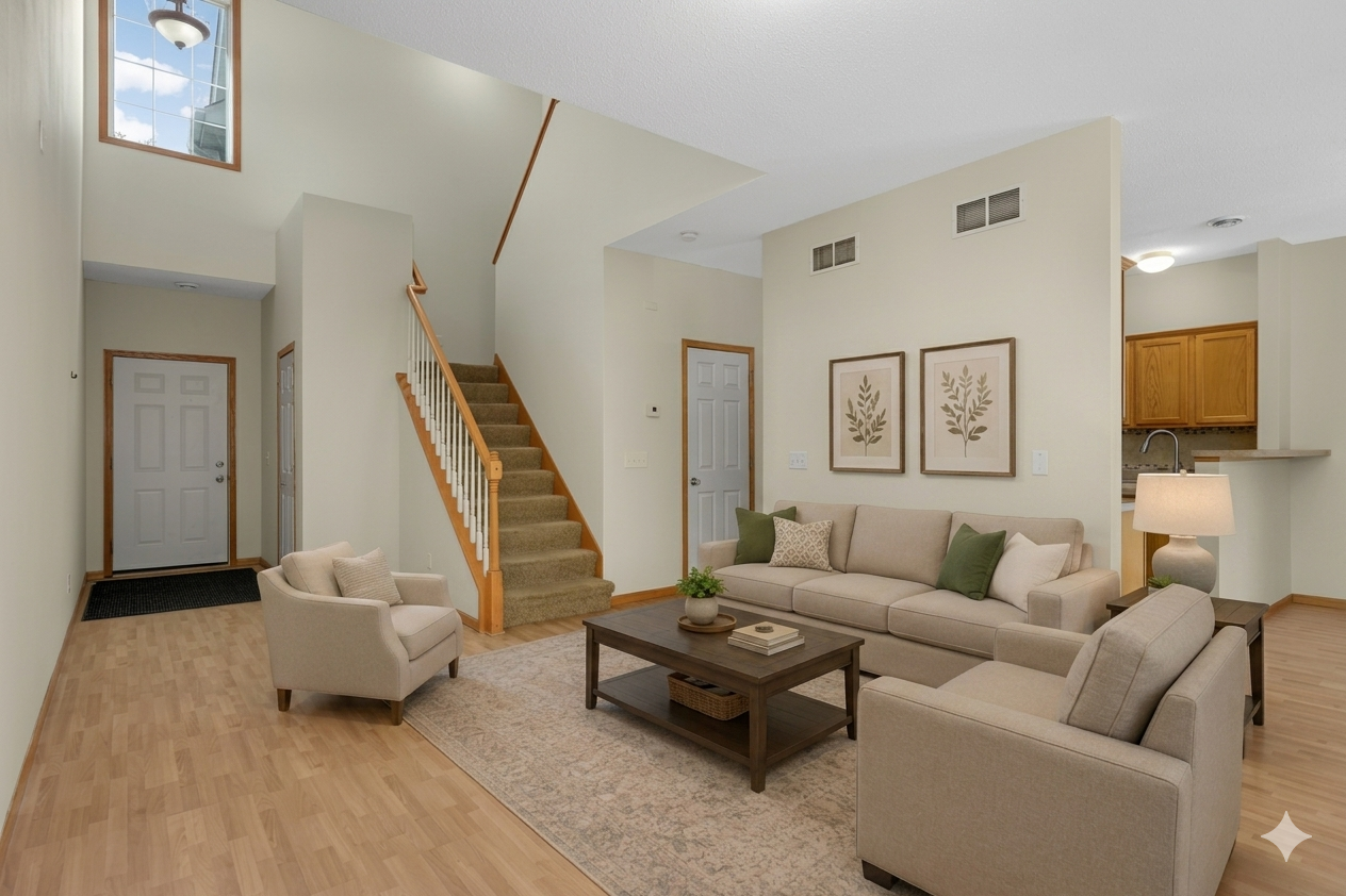 Spacious Living Room