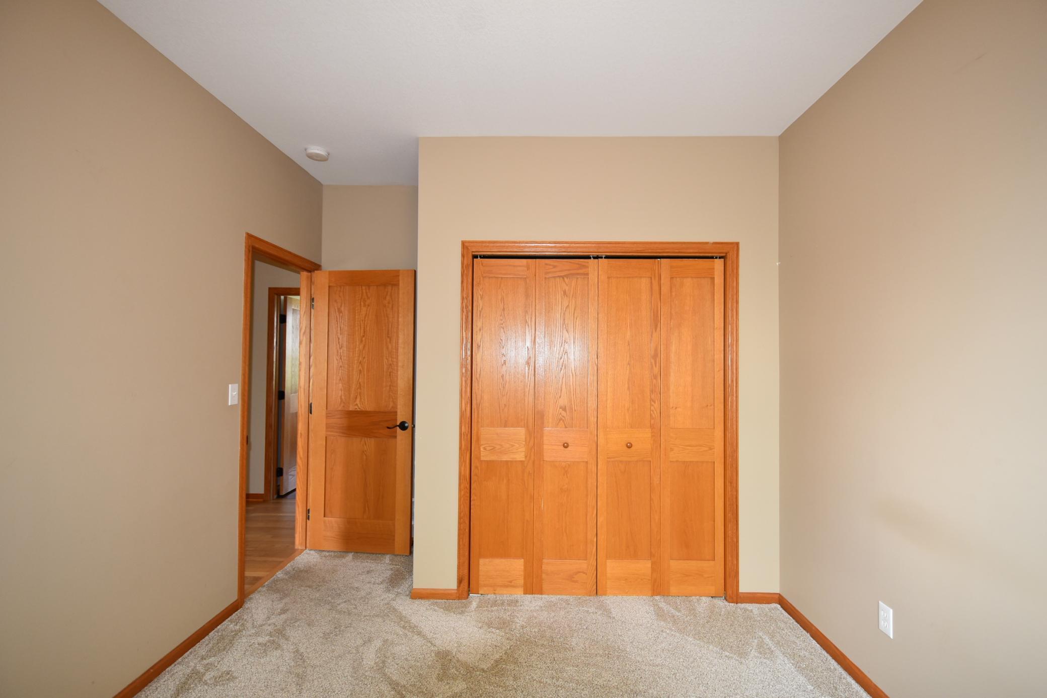 bedroom #2-new carpet & fresh paint