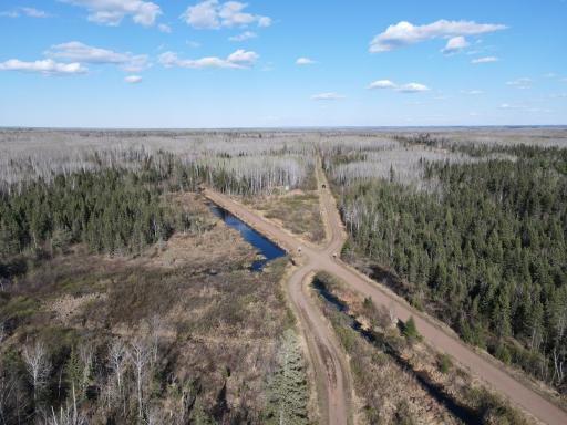 Intersection of Purple Rain Road and the Soo Line Trail