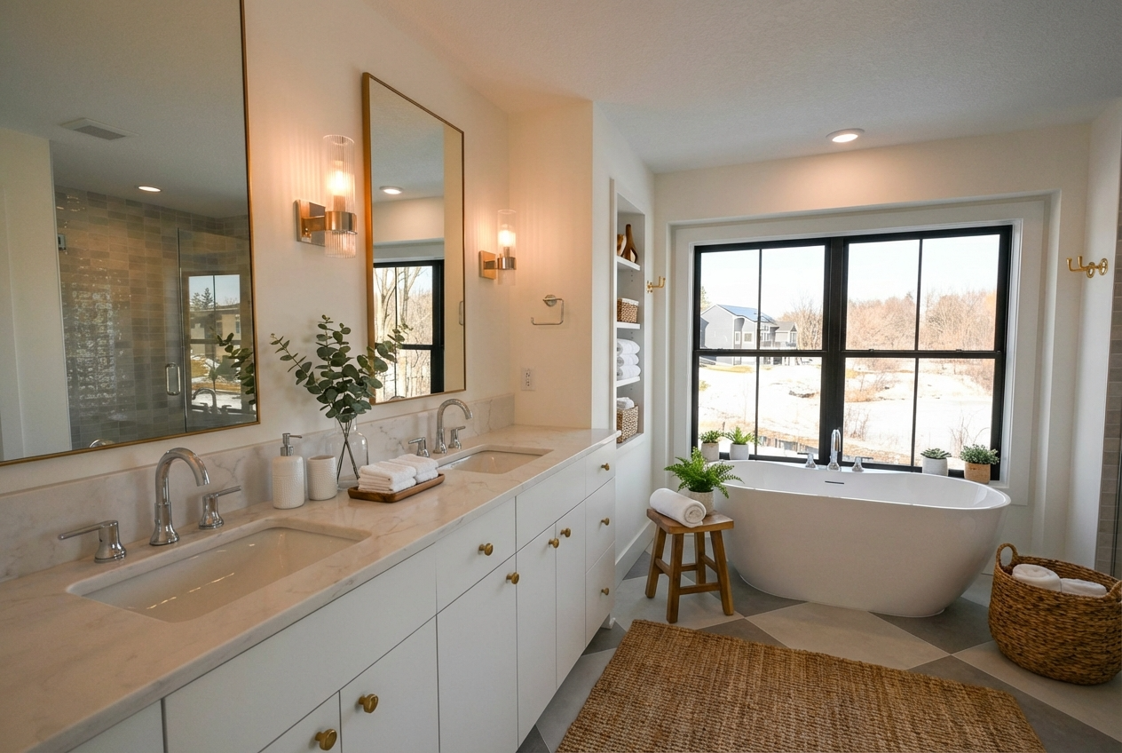 Not Actual Home, photos of model with the same layout
