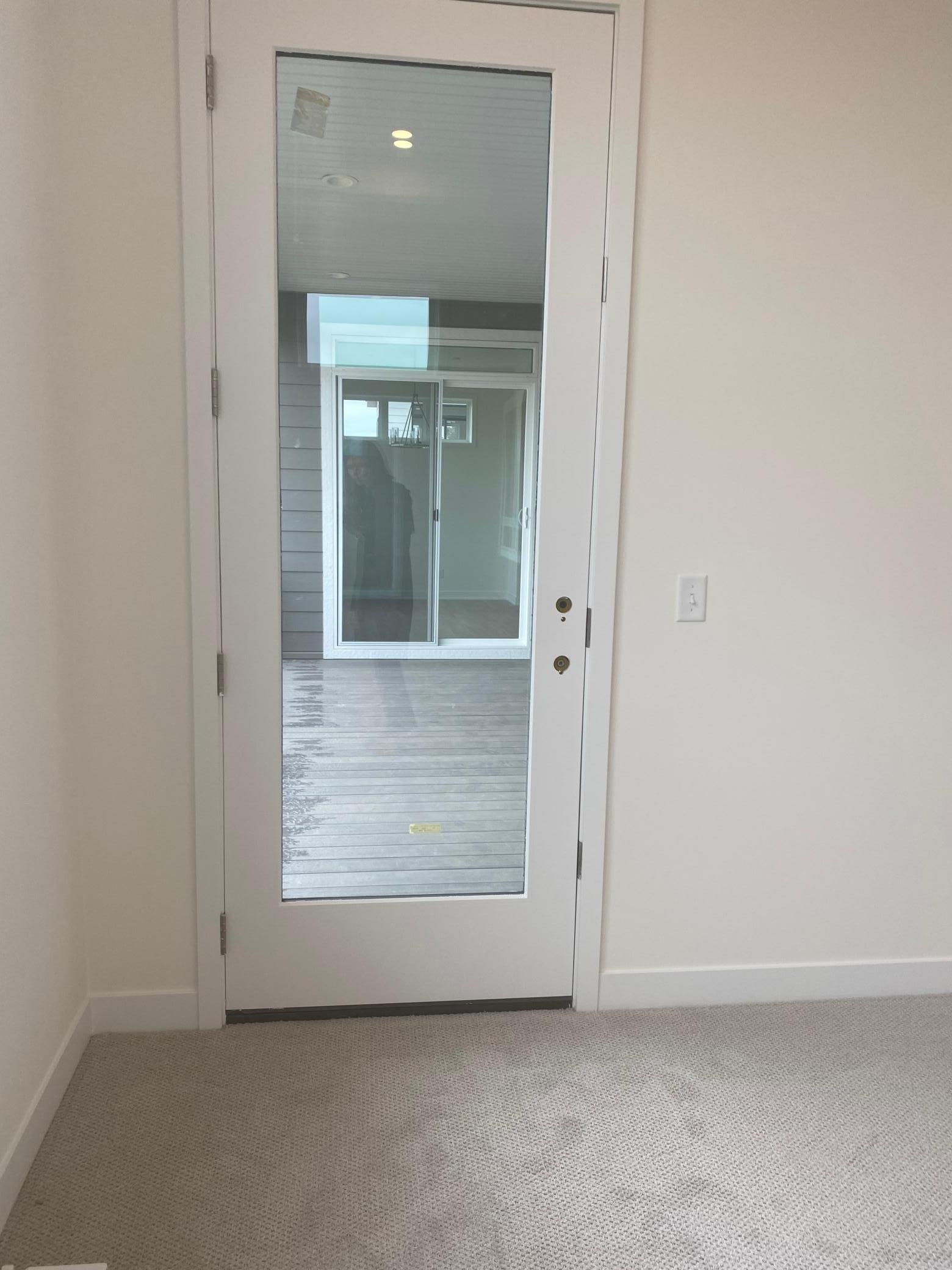 Spacious covered deck accessible from both the primary bedroom and dinette—perfect for morning coffee or evening sunsets.