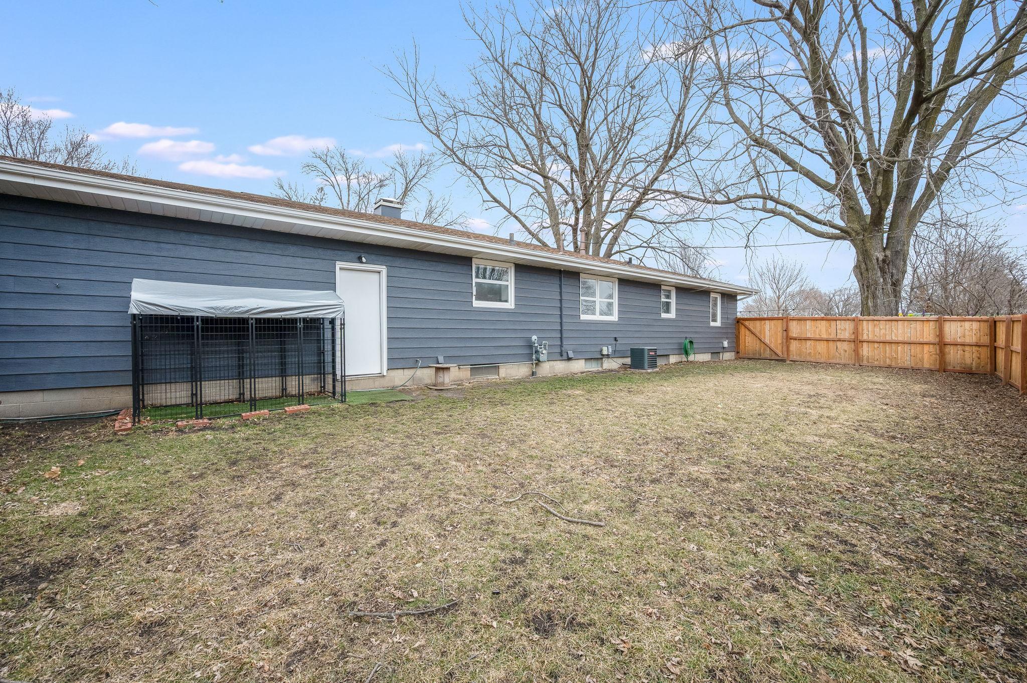Fenced Back Yard