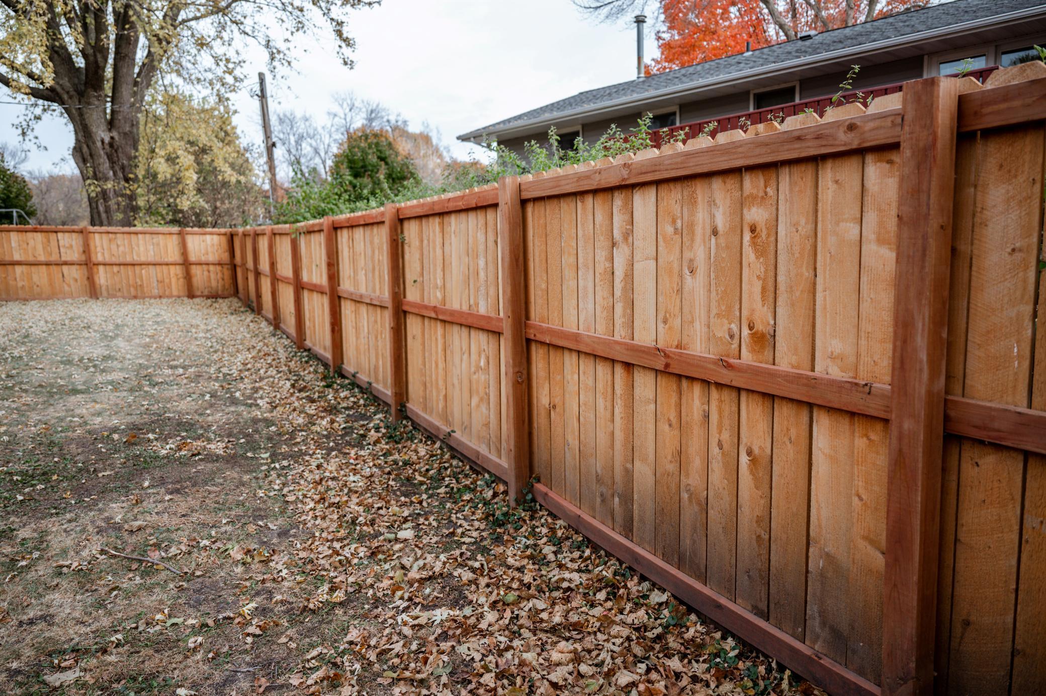 New Fence