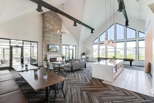 Beautiful Brookshire community clubhouse, available to reserve for parties and special events!
