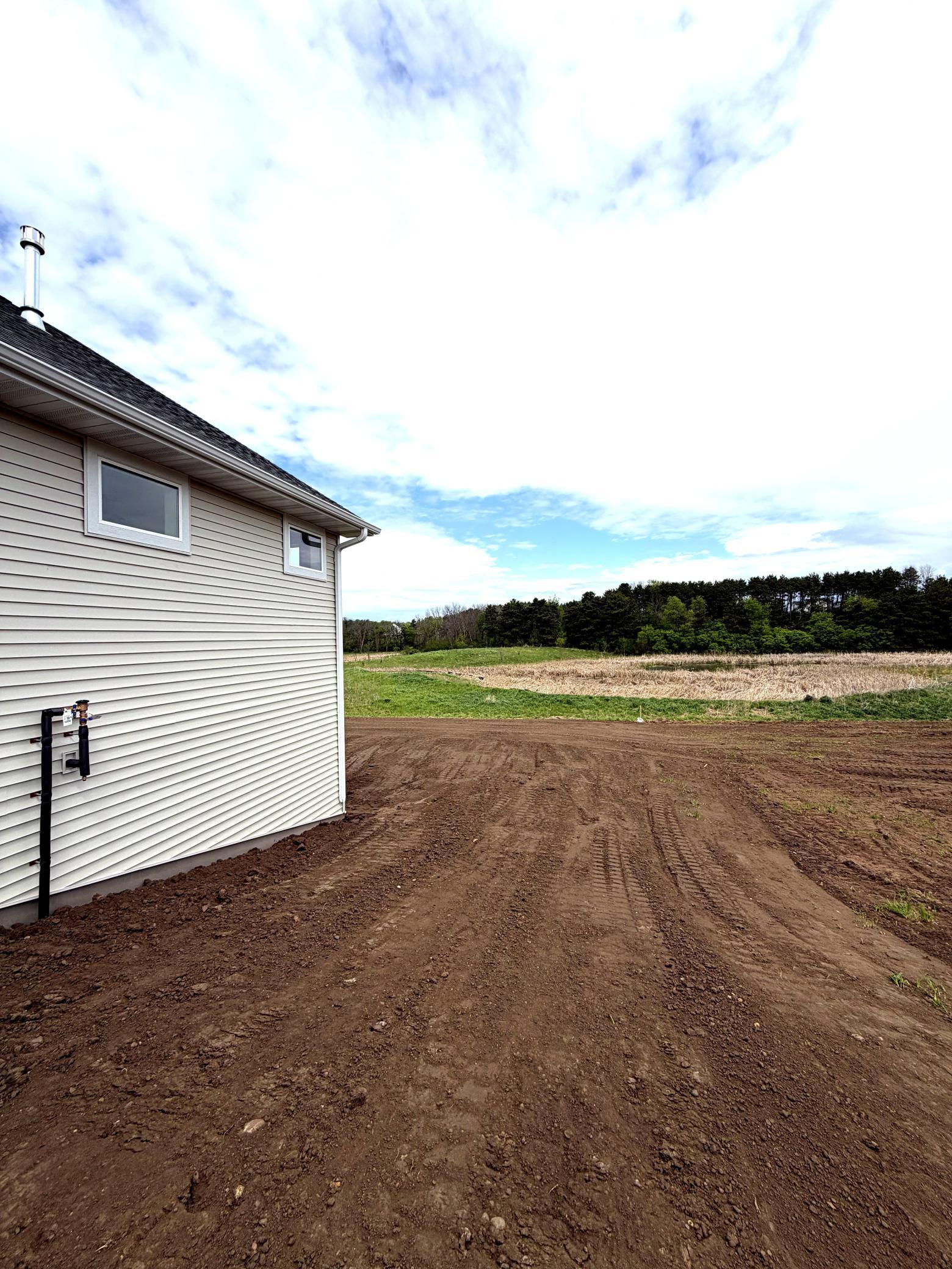 East side yard exterior