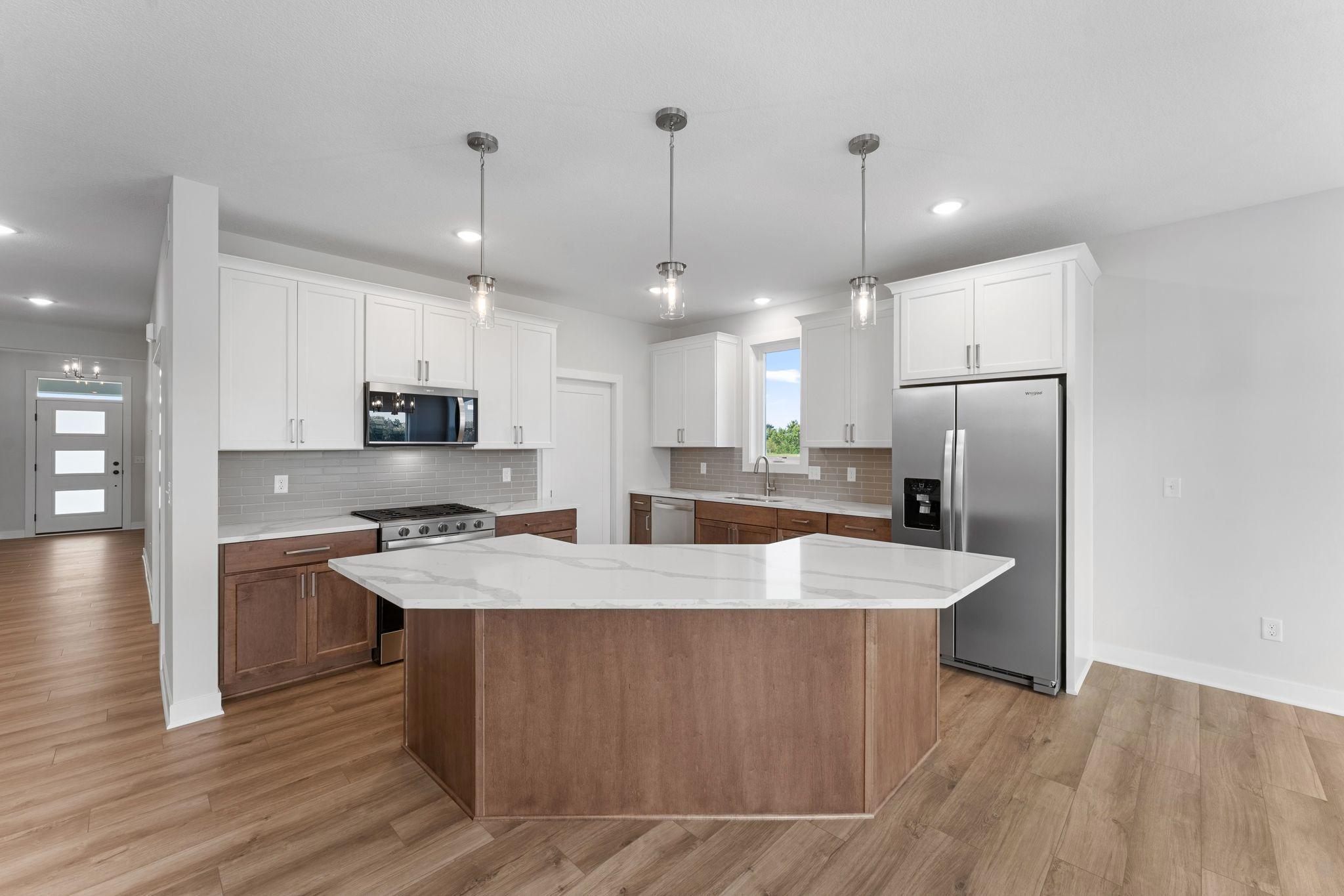 Kitchen with Extended Walk-In Pantry