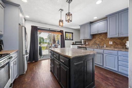 open kitchen layout great for entertaining