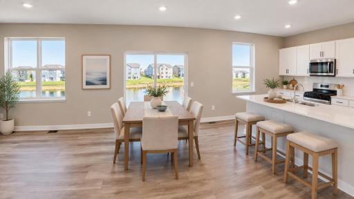 Dinette - Staged Photo.