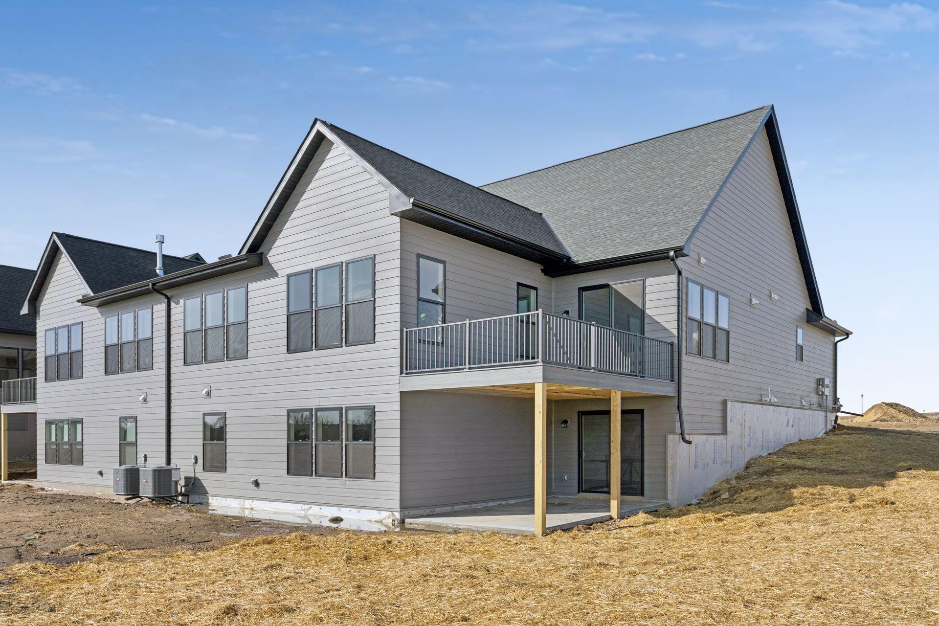 Corner View of back of Home