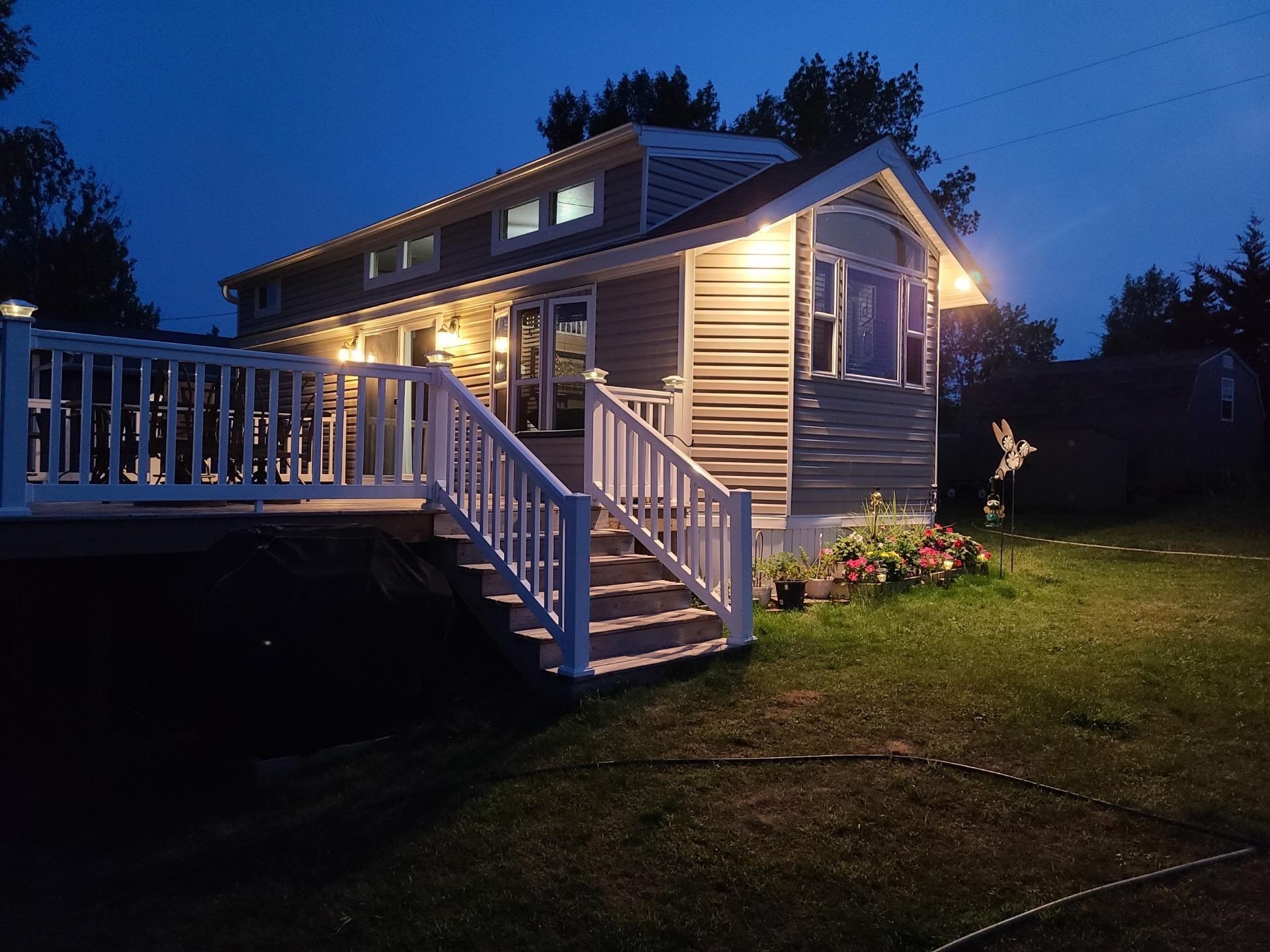 Evening at 27588 Crappie Trail