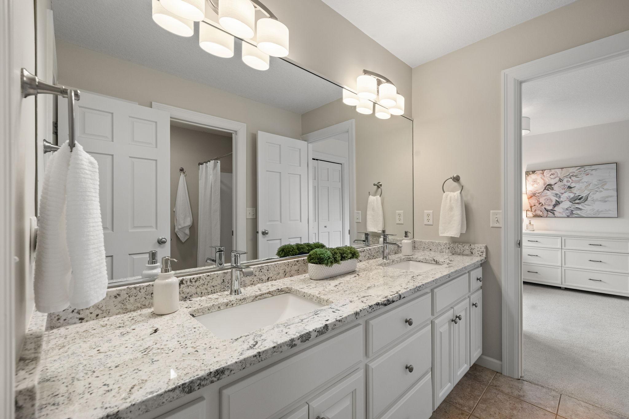 Jack-and-Jill bathroom
