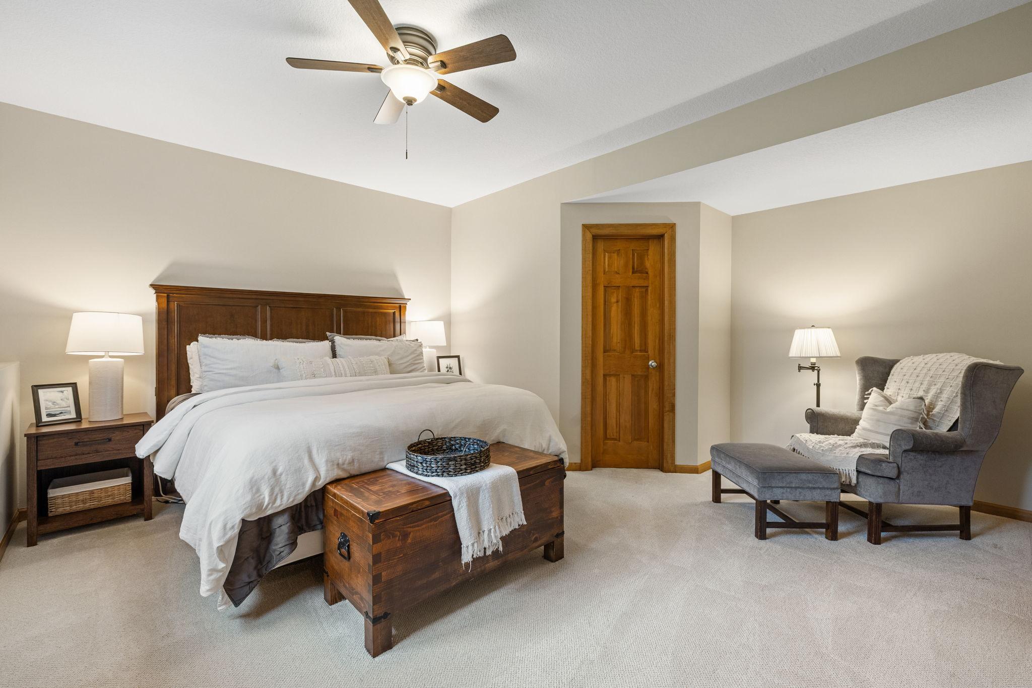 Lower level bedroom