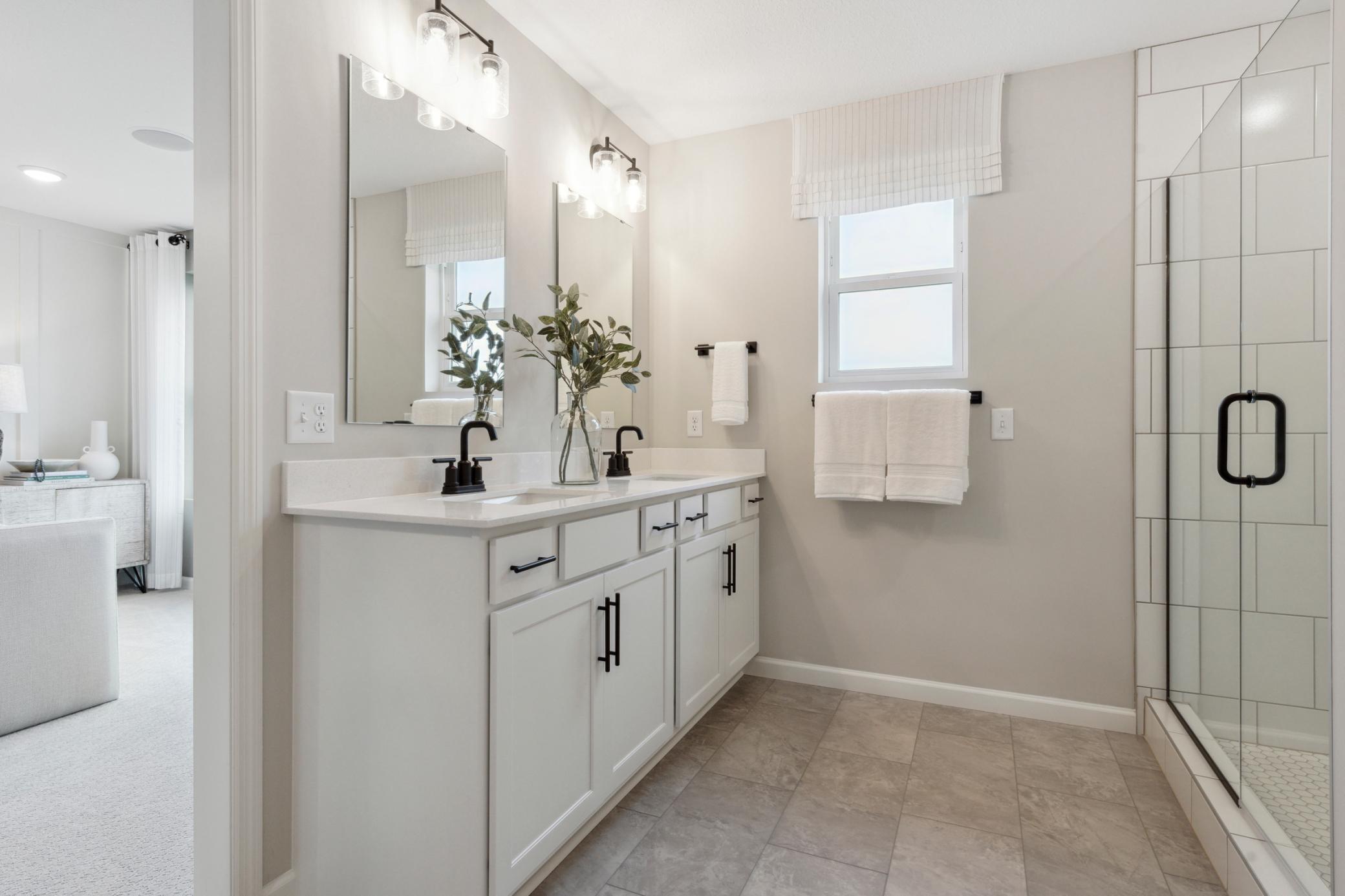 Primary En Suite Bath- Model Photo