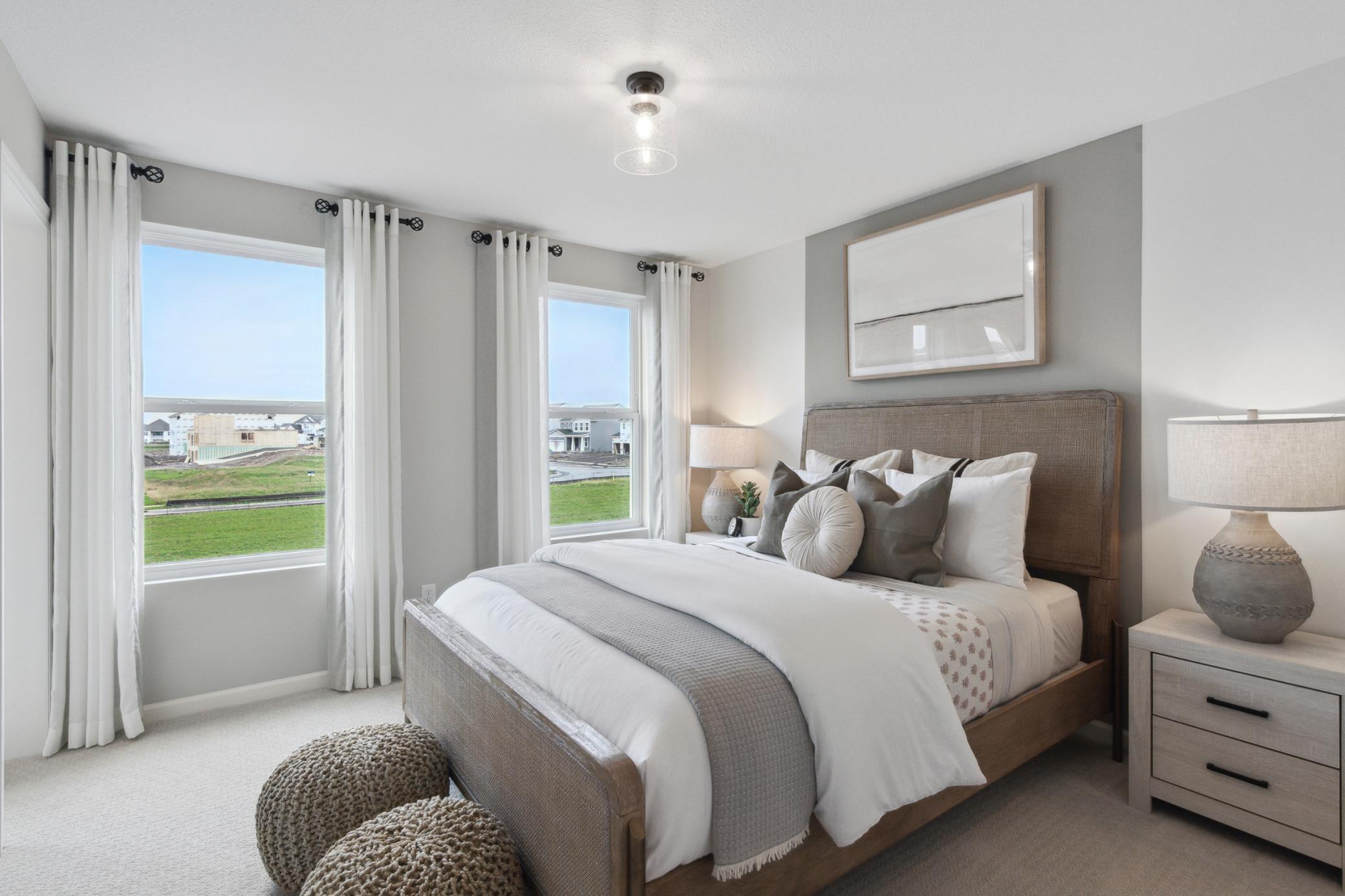 Secondary Bedroom- Model Photo