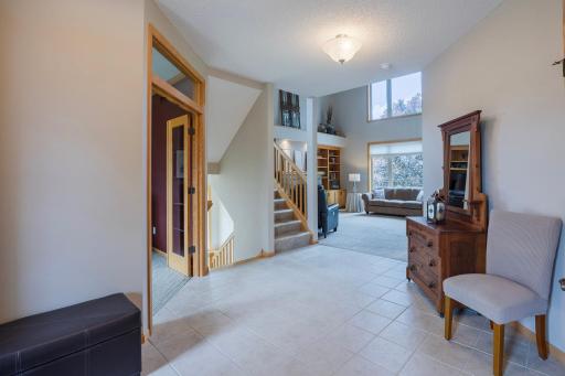 Grand Entryway welcomes you into the home!